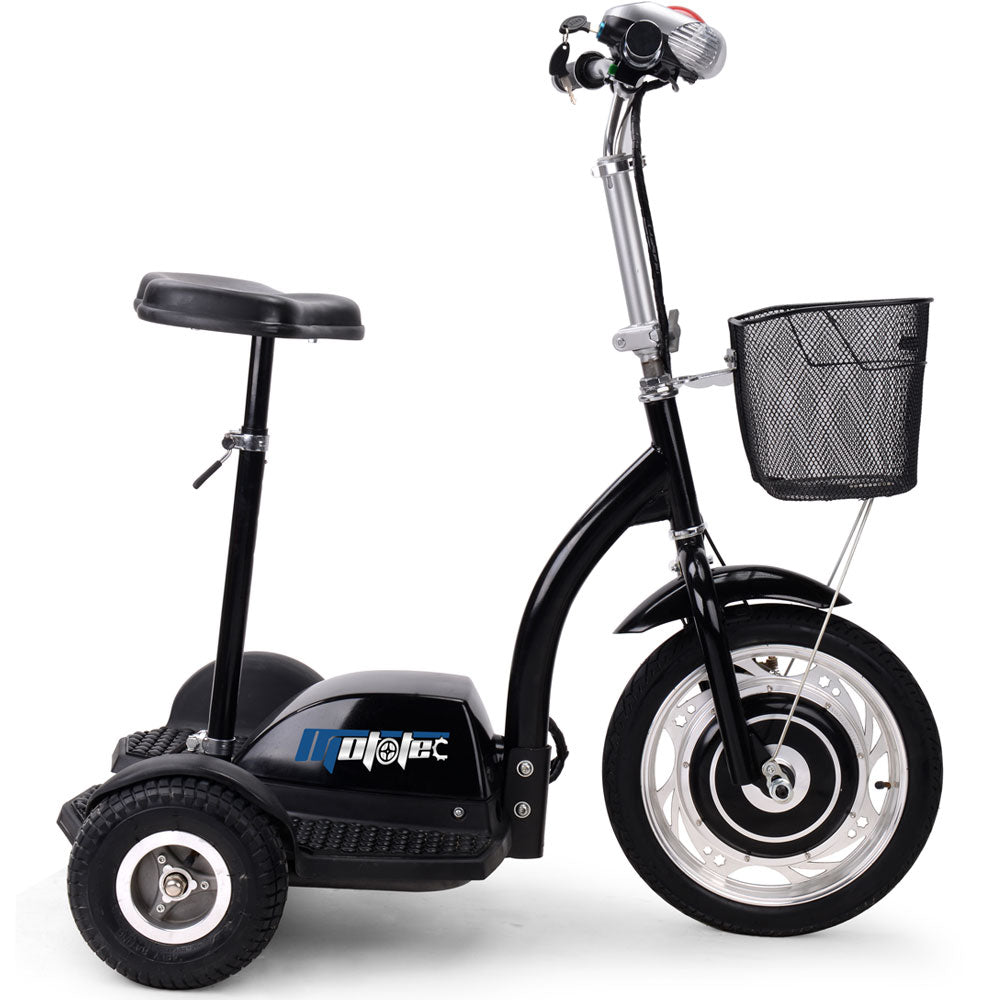 MotoTec Electric Trike Mobility Scooter - Electricridesonly.com