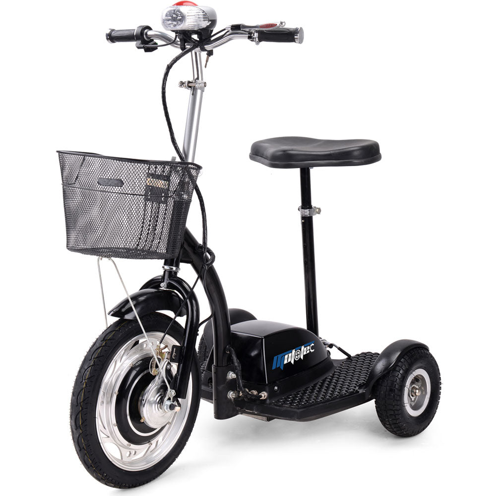 MotoTec Electric Trike Mobility Scooter - Electricridesonly.com